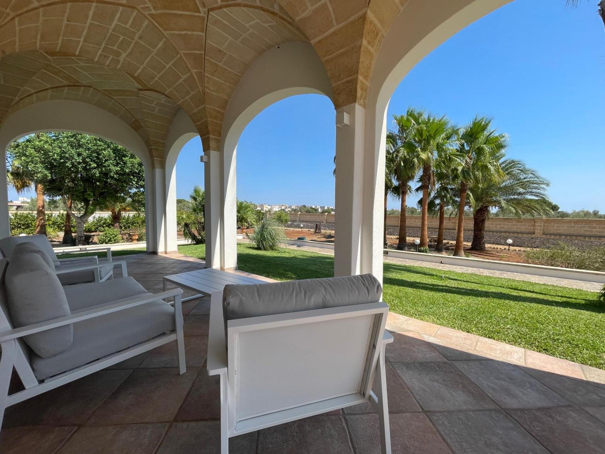 Villa Galatea Ґальяно-дель-Капо Екстер'єр фото