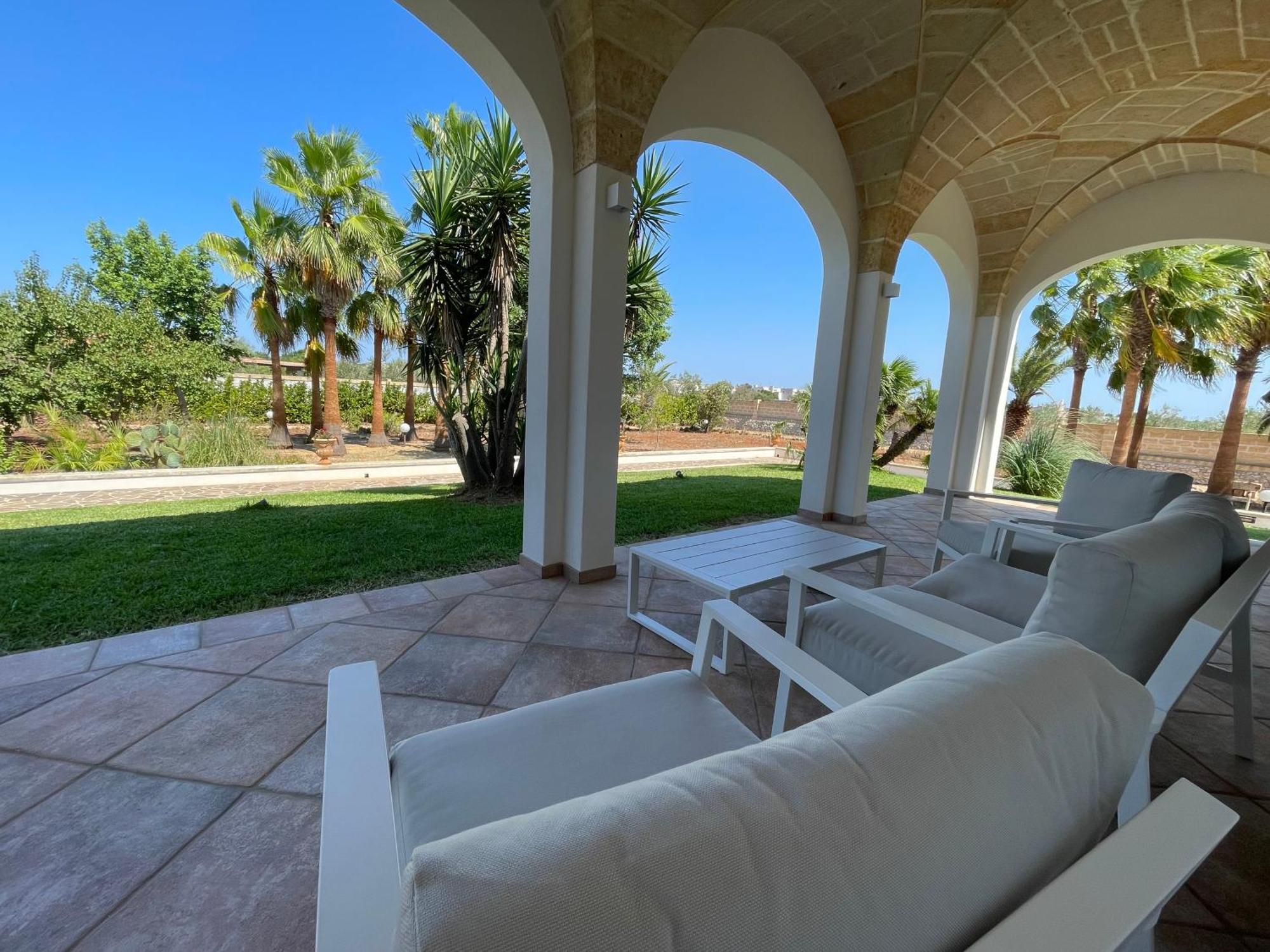 Villa Galatea Ґальяно-дель-Капо Екстер'єр фото
